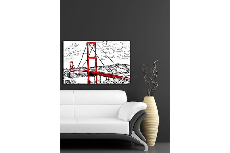 Koristeellinen Canvastaulu 45x70 cm, Monivärinen