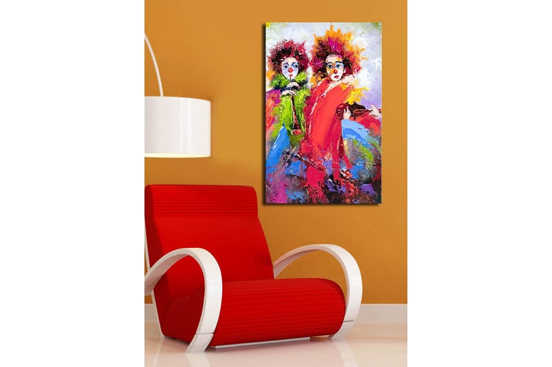 Koristeellinen Canvastaulu 45x70 cm - Monivärinen - Sisustustuotteet - Taulu & taide - Canvas-taulu