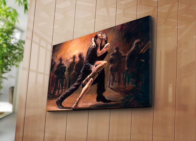 Koristeellinen Canvastaulu 45x70 cm - Monivärinen - Sisustustuotteet - Taulu & taide - Canvas-taulu