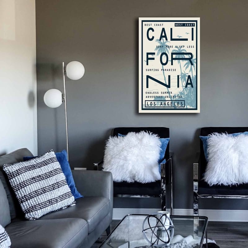 Koristeellinen Canvastaulu 45x70 cm - Monivärinen - Sisustustuotteet - Taulu & taide - Canvas-taulu