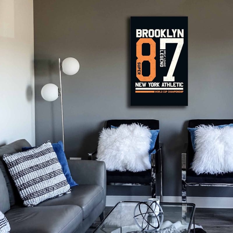 Koristeellinen Canvastaulu 45x70 cm - Monivärinen - Sisustustuotteet - Taulu & taide - Canvas-taulu