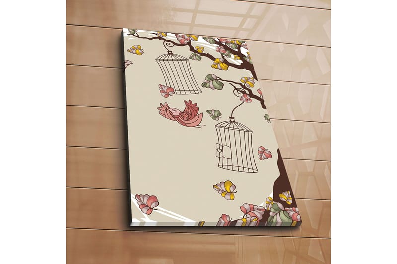 Koristeellinen Canvastaulu 45x70 cm - Monivärinen - Sisustustuotteet - Taulu & taide - Canvas-taulu