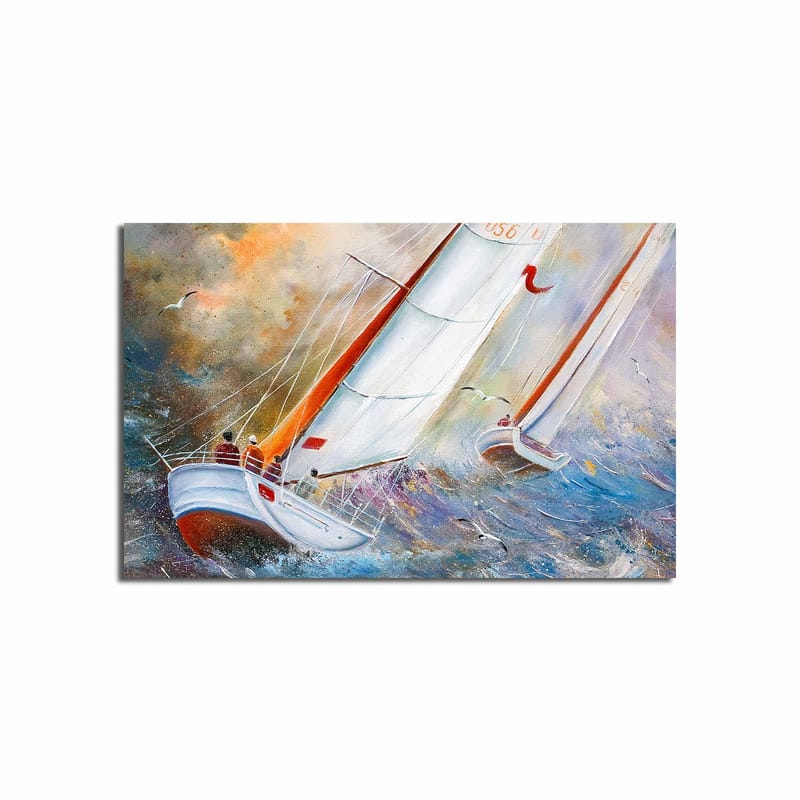 Koristeellinen Canvastaulu 45x70 cm - Monivärinen - Sisustustuotteet - Taulu & taide - Canvas-taulu