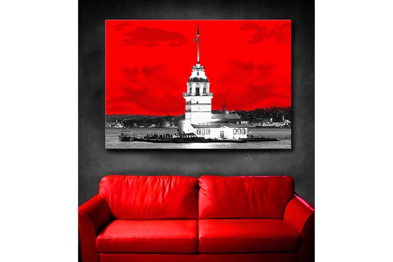 Koristeellinen Canvastaulu 45x70 cm - Monivärinen - Sisustustuotteet - Taulu & taide - Canvas-taulu