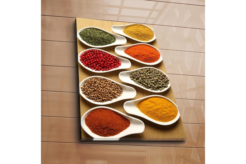 Koristeellinen Canvastaulu 45x70 cm - Monivärinen - Sisustustuotteet - Taulu & taide - Canvas-taulu