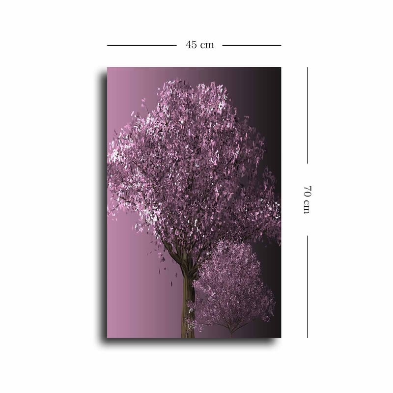 Koristeellinen Canvastaulu 45x70 cm - Monivärinen - Sisustustuotteet - Taulu & taide - Canvas-taulu