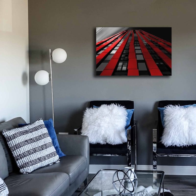 Koristeellinen Canvastaulu 45x70 cm - Monivärinen - Sisustustuotteet - Taulu & taide - Canvas-taulu