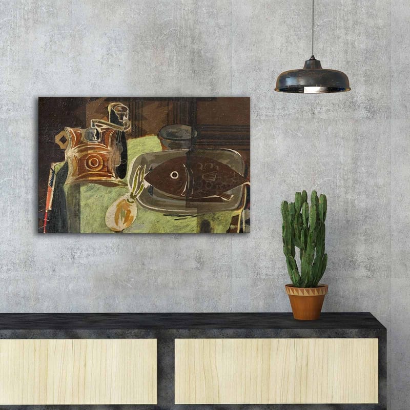 Koristeellinen Canvastaulu 45x70 cm - Monivärinen - Sisustustuotteet - Taulu & taide - Canvas-taulu