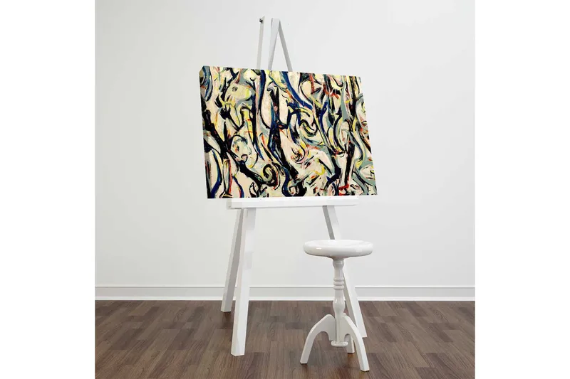 Koristeellinen Canvastaulu 45x70 cm - Monivärinen - Sisustustuotteet - Taulu & taide - Canvas-taulu