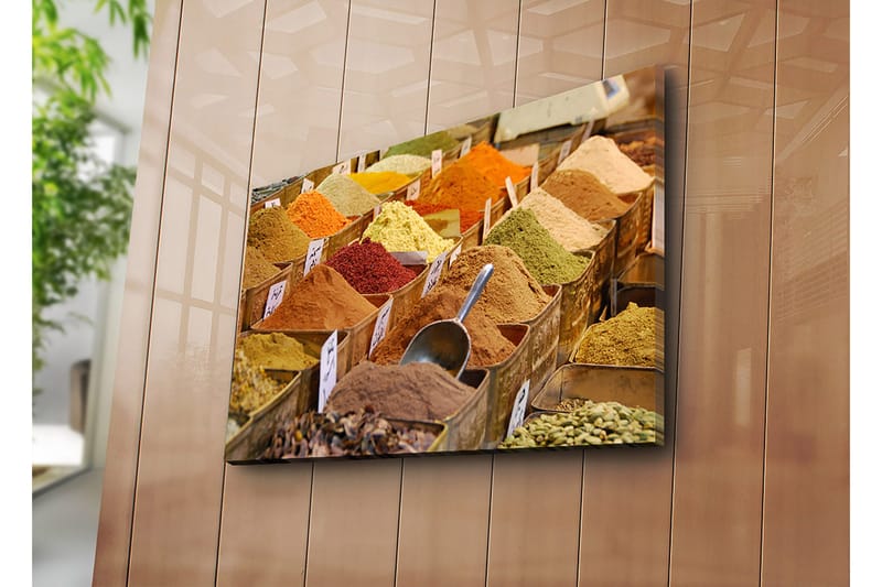 Koristeellinen Canvastaulu 45x70 cm - Monivärinen - Sisustustuotteet - Taulu & taide - Canvas-taulu