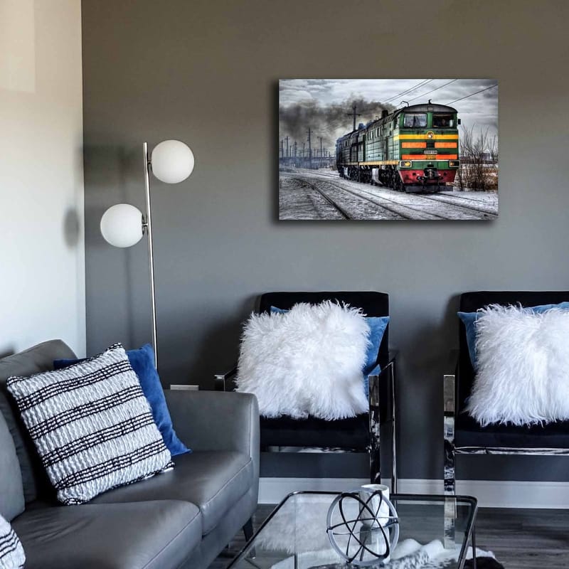 Koristeellinen Canvastaulu 45x70 cm - Monivärinen - Sisustustuotteet - Taulu & taide - Canvas-taulu