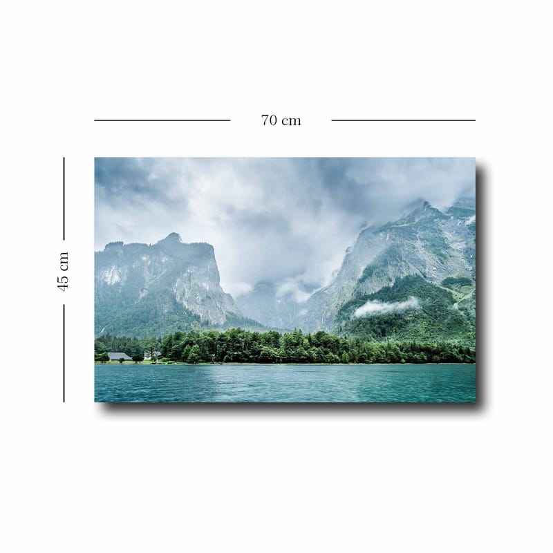 Koristeellinen Canvastaulu 45x70 cm - Monivärinen - Sisustustuotteet - Taulu & taide - Canvas-taulu