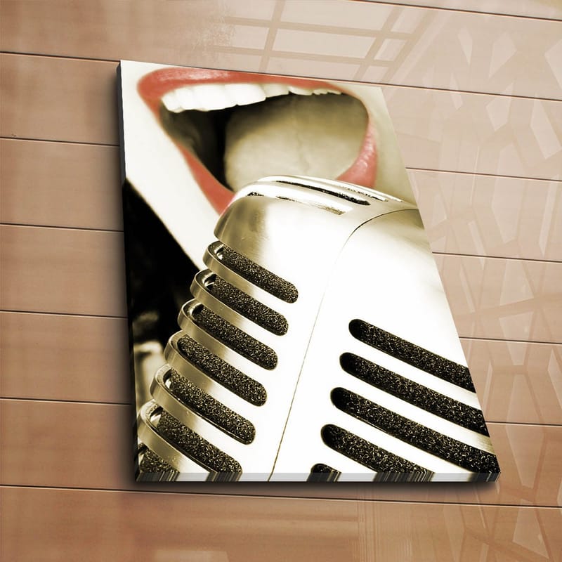 Koristeellinen Canvastaulu 45x70 cm - Monivärinen - Sisustustuotteet - Taulu & taide - Canvas-taulu