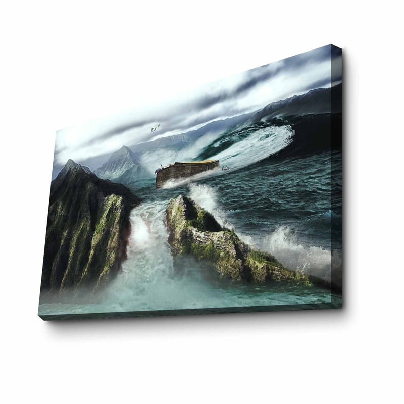 Koristeellinen Canvastaulu 45x70 cm, Monivärinen