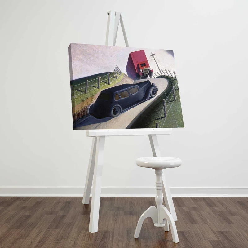 Koristeellinen Canvastaulu 45x70 cm, Monivärinen