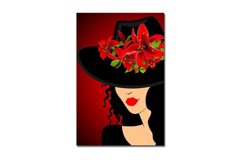 Koristeellinen Canvastaulu 45x70 cm, Monivärinen