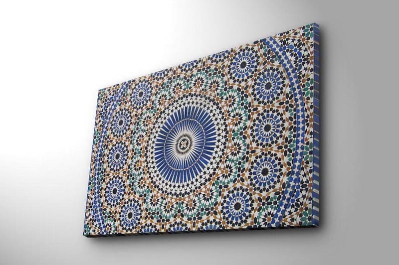 Koristeellinen Canvastaulu 45x70 cm - Monivärinen - Sisustustuotteet - Taulu & taide - Canvas-taulu