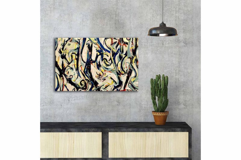 Koristeellinen Canvastaulu 45x70 cm - Monivärinen - Sisustustuotteet - Taulu & taide - Canvas-taulu