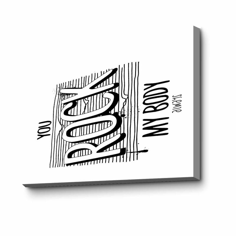 Koristeellinen Canvastaulu 45x70 cm, Monivärinen