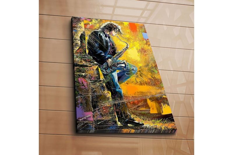 Koristeellinen Canvastaulu 45x70 cm - Monivärinen - Sisustustuotteet - Taulu & taide - Canvas-taulu