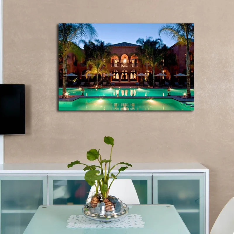 Koristeellinen Canvastaulu 45x70 cm - Monivärinen - Sisustustuotteet - Taulu & taide - Canvas-taulu