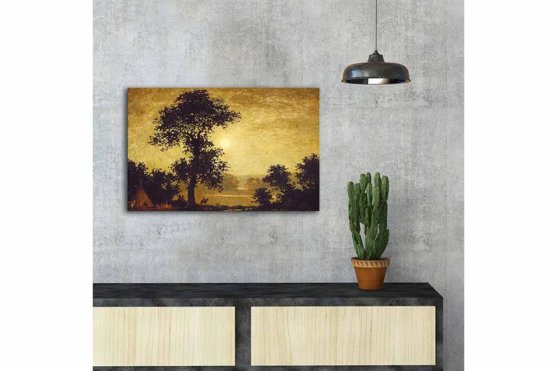 Koristeellinen Canvastaulu 45x70 cm - Monivärinen - Sisustustuotteet - Taulu & taide - Canvas-taulu