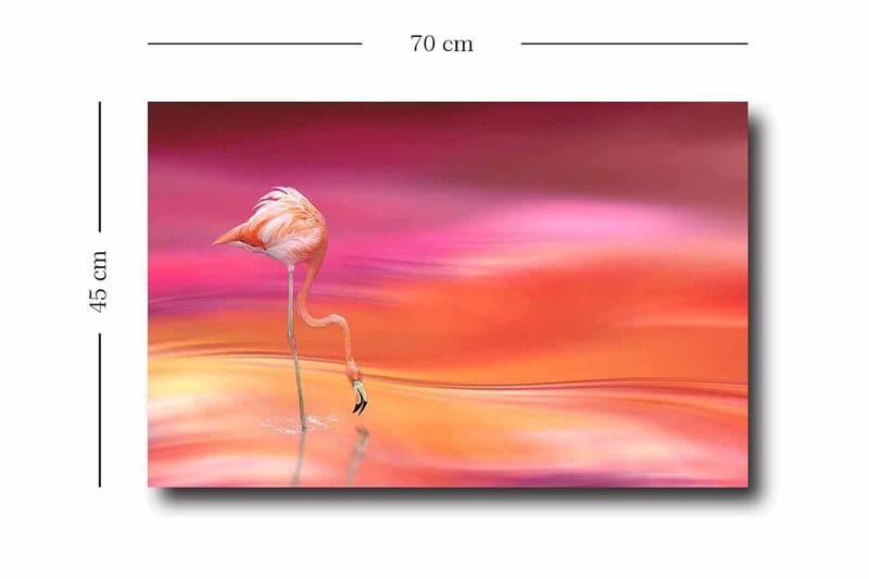 Koristeellinen Canvastaulu 45x70 cm - Monivärinen - Sisustustuotteet - Taulu & taide - Canvas-taulu