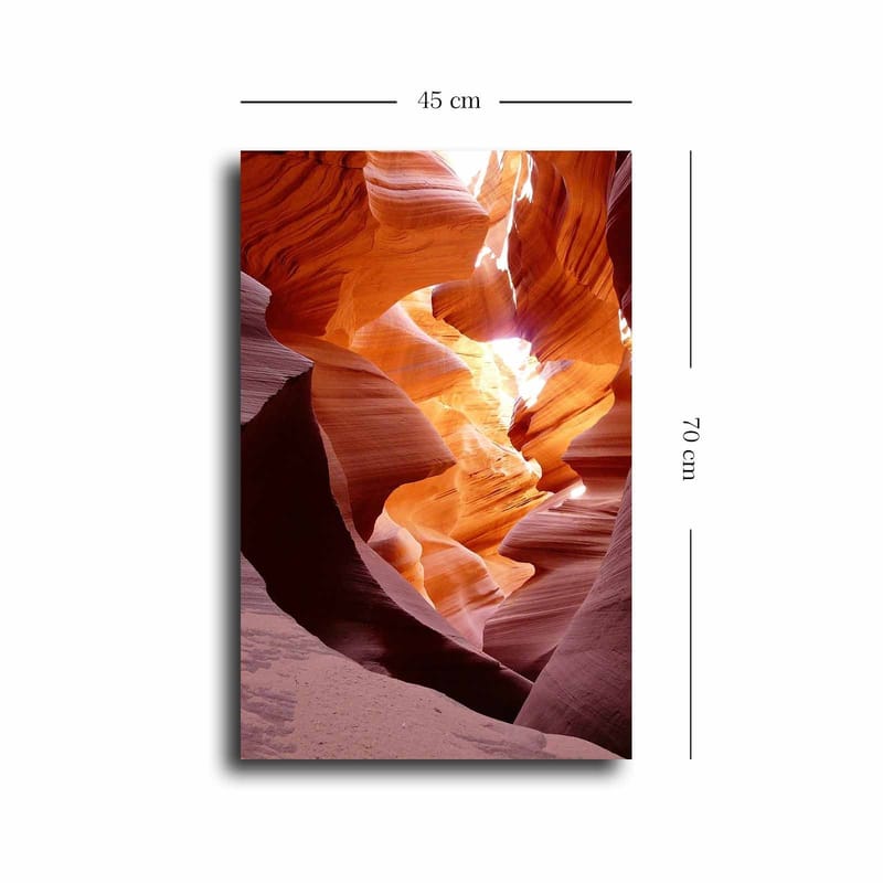 Koristeellinen Canvastaulu 45x70 cm - Monivärinen - Sisustustuotteet - Taulu & taide - Canvas-taulu