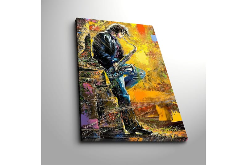 Koristeellinen Canvastaulu 45x70 cm - Monivärinen - Sisustustuotteet - Taulu & taide - Canvas-taulu