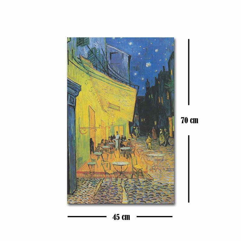 Koristeellinen Canvastaulu 45x70 cm - Monivärinen - Sisustustuotteet - Taulu & taide - Canvas-taulu