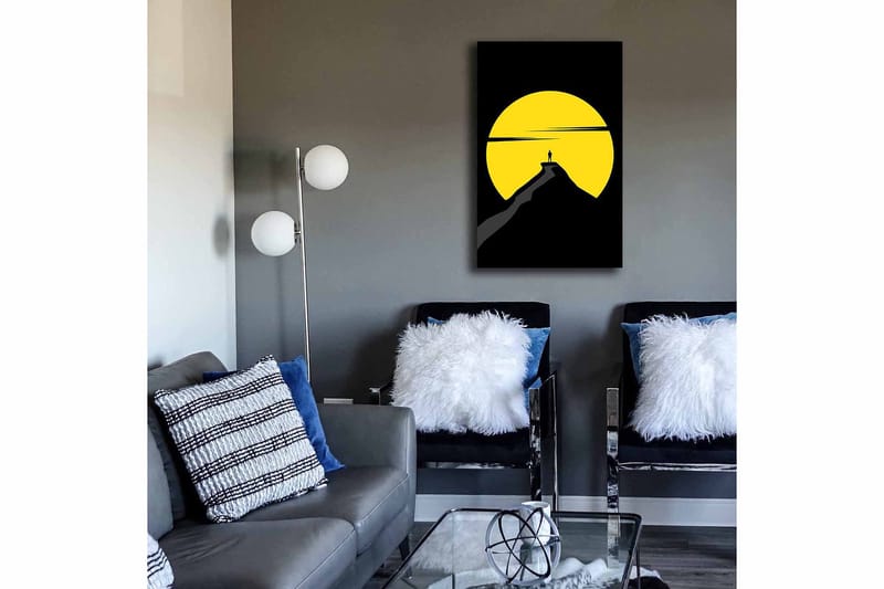 Koristeellinen Canvastaulu 45x70 cm, Monivärinen