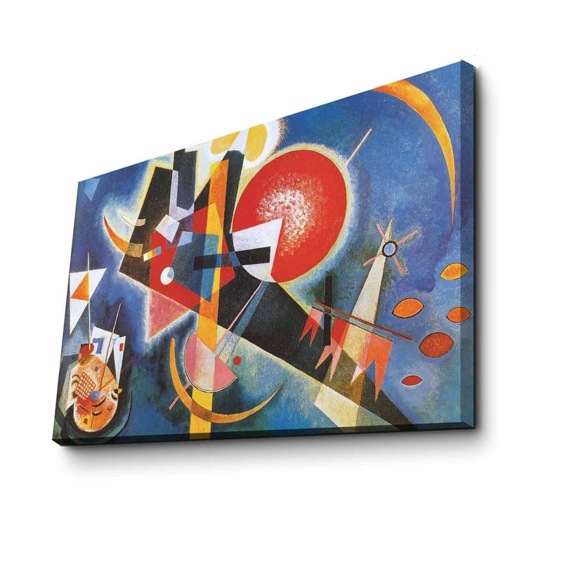 Koristeellinen Canvastaulu 45x70 cm - Monivärinen - Sisustustuotteet - Taulu & taide - Canvas-taulu