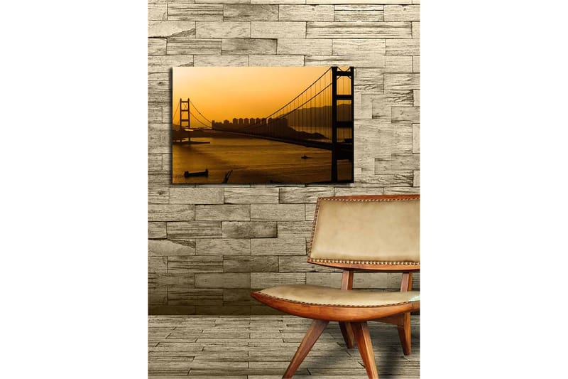 Koristeellinen Canvastaulu 45x70 cm - Monivärinen - Sisustustuotteet - Taulu & taide - Canvas-taulu