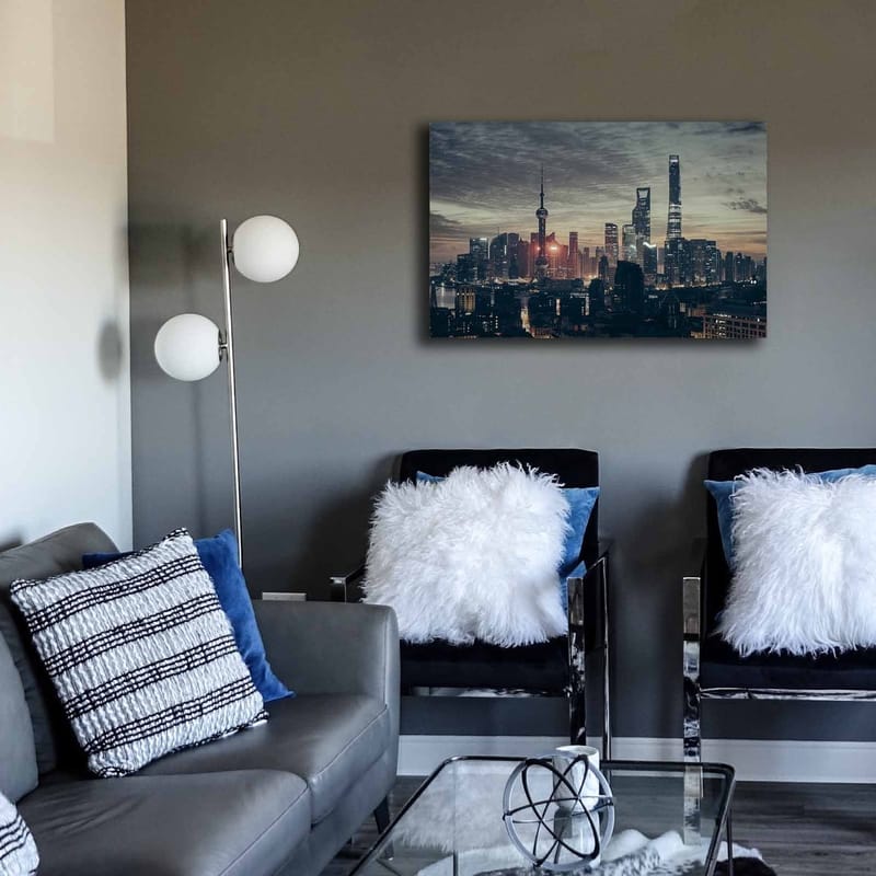 Koristeellinen Canvastaulu 45x70 cm - Monivärinen - Sisustustuotteet - Taulu & taide - Canvas-taulu