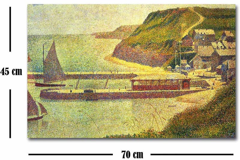 Koristeellinen Canvastaulu 45x70 cm - Monivärinen - Sisustustuotteet - Taulu & taide - Canvas-taulu