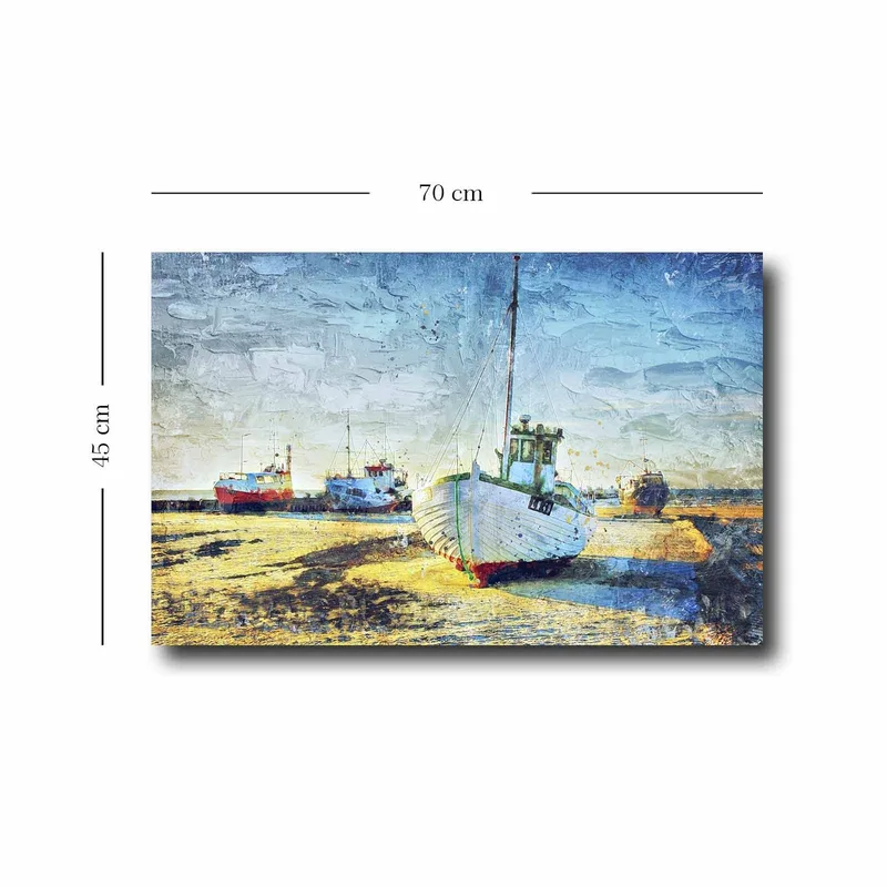 Koristeellinen Canvastaulu 45x70 cm - Monivärinen - Sisustustuotteet - Taulu & taide - Canvas-taulu