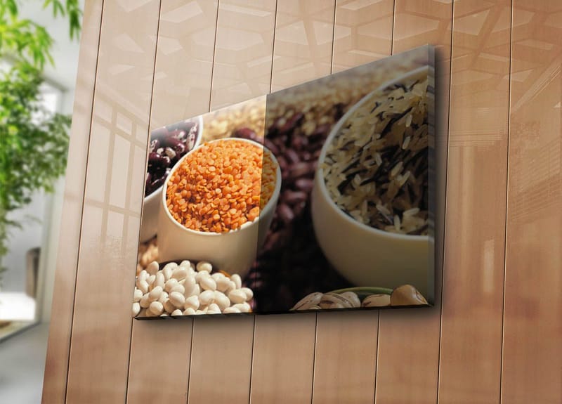 Koristeellinen Canvastaulu 45x70 cm - Monivärinen - Sisustustuotteet - Taulu & taide - Canvas-taulu