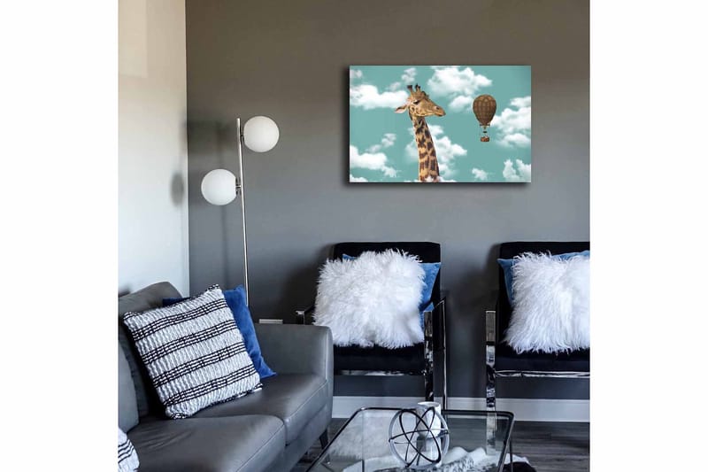 Koristeellinen Canvastaulu 45x70 cm - Monivärinen - Sisustustuotteet - Taulu & taide - Canvas-taulu