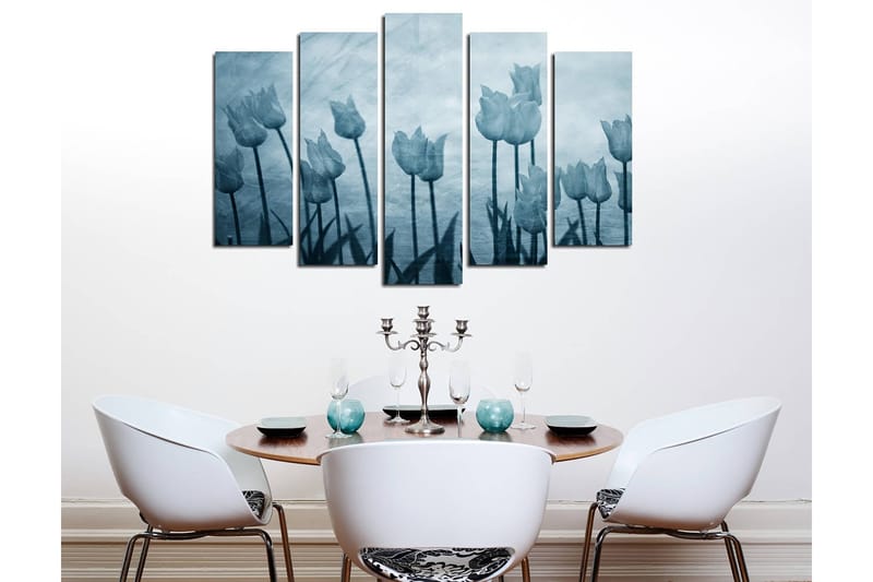 Koristeellinen Canvastaulu 5-os 70x20 cm, Monivärinen