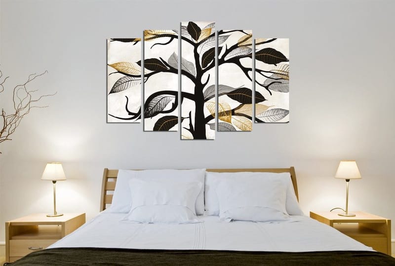 Koristeellinen Canvastaulu 5-os 70x20 cm, Monivärinen