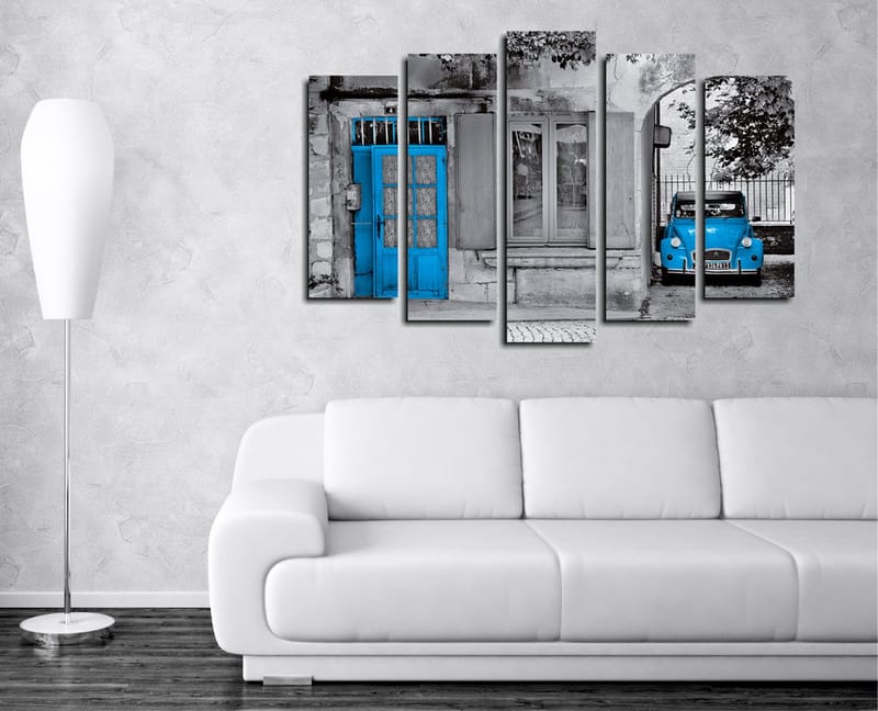 Koristeellinen Canvastaulu 5-os 70x20 cm, Monivärinen