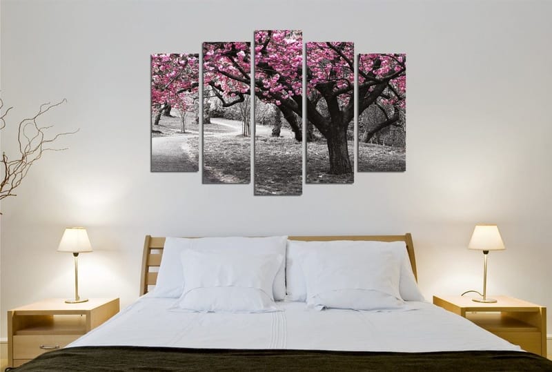 Koristeellinen Canvastaulu 5-os 70x20 cm, Monivärinen