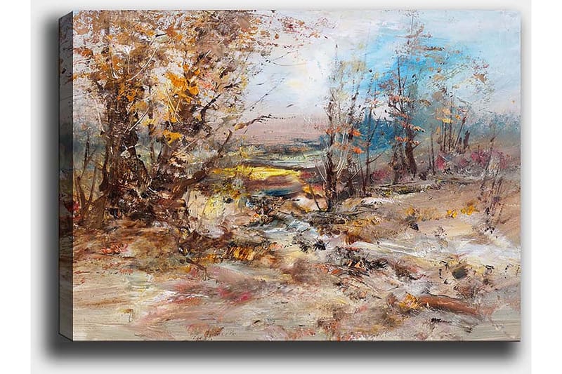 Koristeellinen Canvastaulu 50x70 cm - Monivärinen - Sisustustuotteet - Taulu & taide - Canvas-taulu