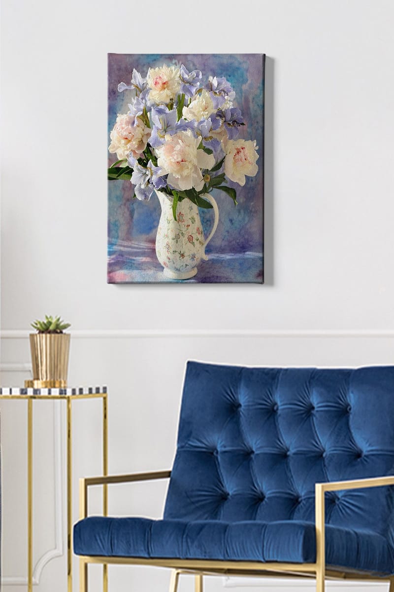 Koristeellinen Canvastaulu 50x70 cm - Monivärinen - Sisustustuotteet - Taulu & taide - Canvas-taulu