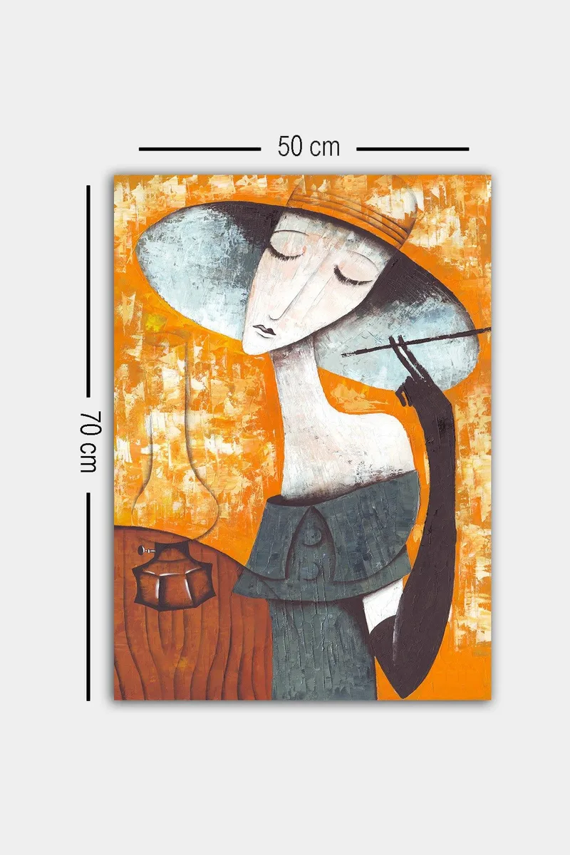 Koristeellinen Canvastaulu 50x70 cm - Monivärinen - Sisustustuotteet - Taulu & taide - Canvas-taulu