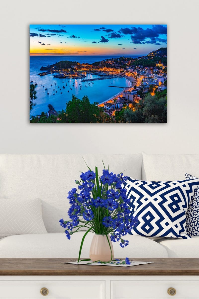 Koristeellinen Canvastaulu 50x70 cm - Monivärinen - Sisustustuotteet - Taulu & taide - Canvas-taulu