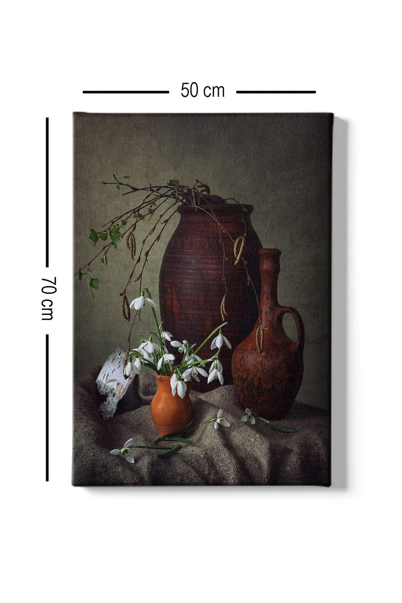 Koristeellinen Canvastaulu 50x70 cm - Monivärinen - Sisustustuotteet - Taulu & taide - Canvas-taulu