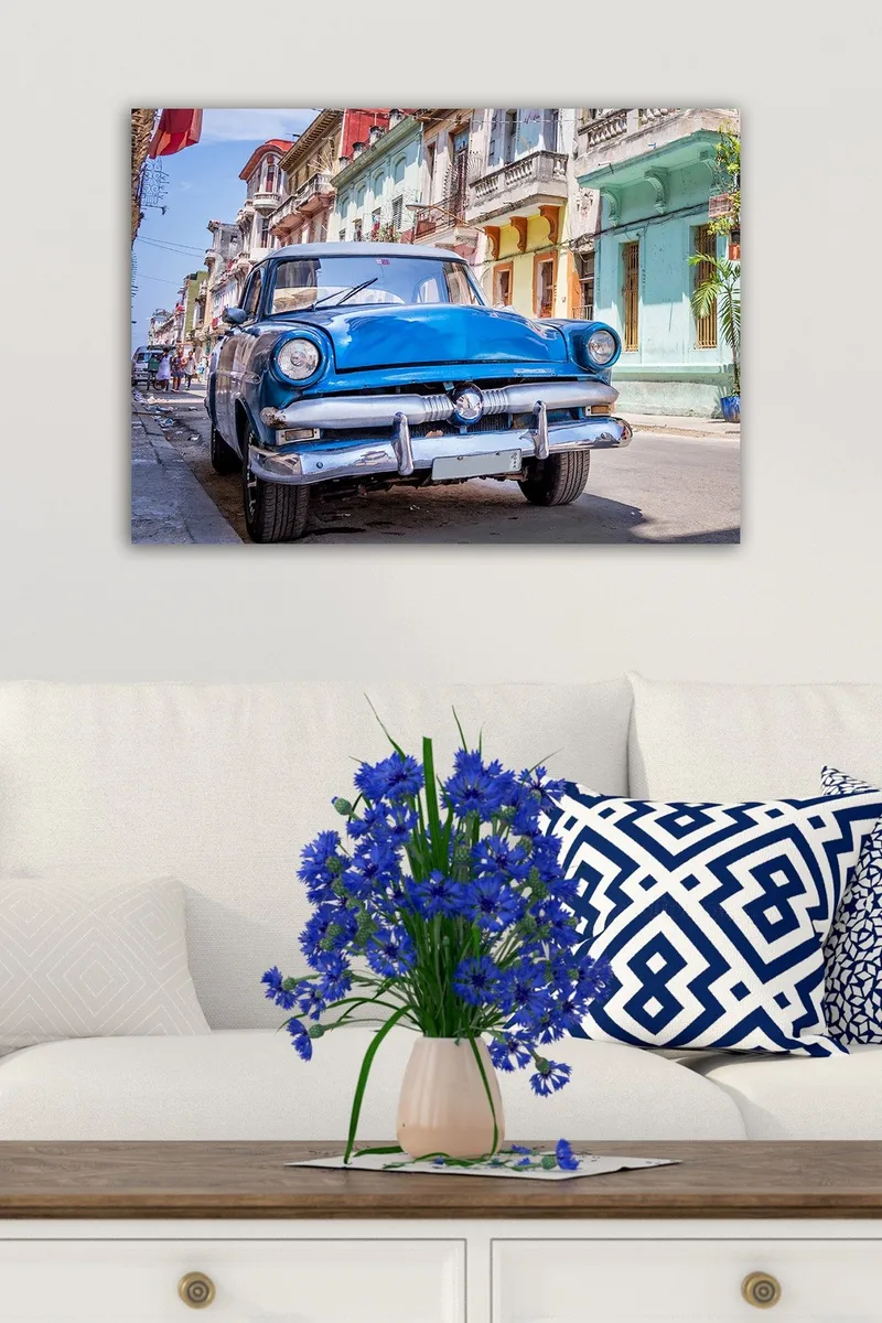 Koristeellinen Canvastaulu 50x70 cm - Monivärinen - Sisustustuotteet - Taulu & taide - Canvas-taulu