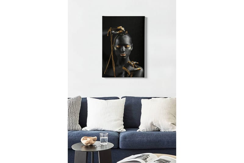 Koristeellinen Canvastaulu 50x70 cm - Monivärinen - Sisustustuotteet - Taulu & taide - Canvas-taulu