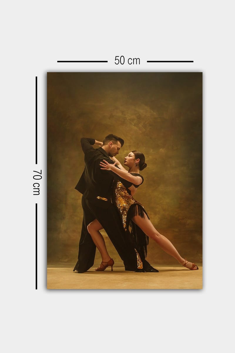 Koristeellinen Canvastaulu 50x70 cm - Monivärinen - Sisustustuotteet - Taulu & taide - Canvas-taulu